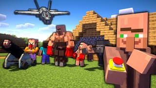 Minecraft Villager Madness A Crazy Montage [upl. by Malcolm576]