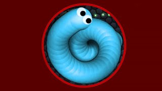 The Biggest Snake in Slitherio Almost 100 MAP WIN [upl. by Airdnahc]