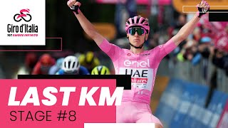 Giro dItalia 2024  Stage 8 Last KM [upl. by Roz]