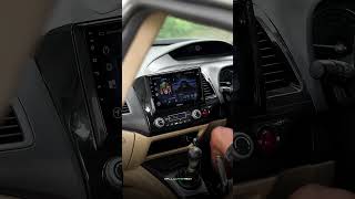 HONDA CIVIC ANDROID CARPLAY STEREO 6800 ✅ mallucarztech caraccessory modifiedcarskerala [upl. by Noiramaj323]