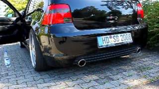 Golf 4 14 BN Pipes Sound [upl. by Enywtna]