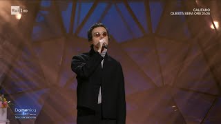 Diodato canta quotTi muoviquot  Domenica In Speciale Sanremo 11022024 [upl. by Mayhs996]