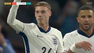 COLE PALMER GOAL  SPAIN VS ENGLAND UEFA EURO 2024 FINAL [upl. by Eicnan]