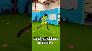 Jumping amp Quickness Training For Athletes Athlete Speed Training shorts [upl. by Aleahc]