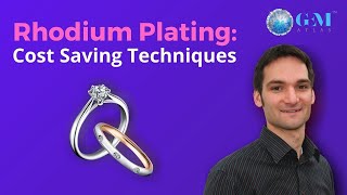 Rhodium Plating Cost Saving Techniques by Mr Joachim Grimm [upl. by Trevar]