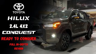 2024 Toyota Hilux 4x2 Conquest 24 AT Full InDepth Tour  Review  Walkaround  Oxide Bronze [upl. by Neenwahs]