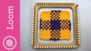 Plaid Checkerboard  Potholder Series [upl. by Purse]