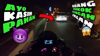 BUANG ROKOK DITENGAH JALAN‼️😡 YA AUTO GEBER LAH‼️😈 [upl. by Auqemahs646]