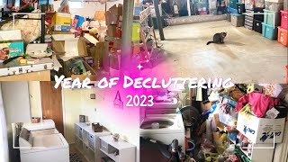 2023 Year in Review  Hoarder to Minimalist Decluttering Journey [upl. by Jezebel335]