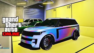 GTA V Online PS5 Gallivanter Baller STD Range Rover 2024 [upl. by Ahsier]