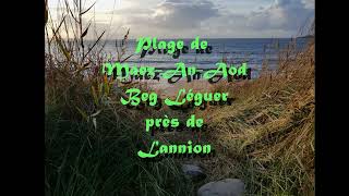 Lannion Découvrez la plage Maez An Aoz à Beg Léguer [upl. by Butcher]