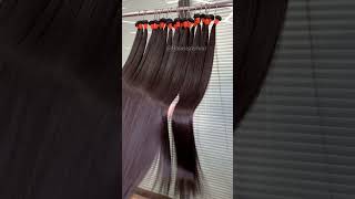 What a long hair⁉️rawhairextensions rawhair rawhairvendor factory longhair Large inventory [upl. by Notsreik457]