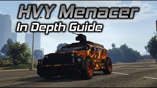 GTA Online HVY Menacer In Depth Guide [upl. by Ule]