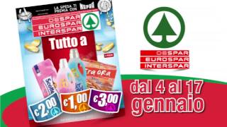 TUTTO A 1 2 o 3 EURO Volantino Offerte DESPAR EUROSPAR INTERSPAR n 012017 [upl. by Ella384]