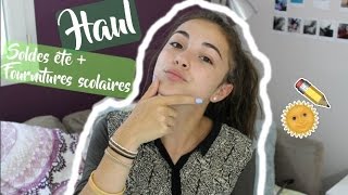 HAUL  Soldes été  fournitures scolaires ♡  Juste Emma [upl. by Iggie]