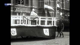 Koninklijk Overijssel 1921  Bezoek koningin Wilhelmina aan Zwolle [upl. by Valente]