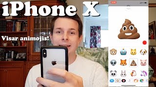 iPhone X  Visar Animojis [upl. by Alanson]