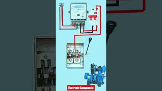 Electric manual changeover switch connection how to changeover connection shots [upl. by Spevek689]