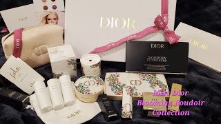 Miss Dior Blooming Boudoir Collection Unboxing amp Swatches  Part 1 [upl. by Farrell]