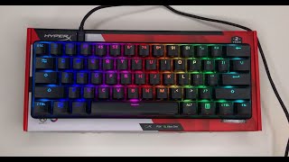 HyperX Alloy Origins 60 Mechanical Gaming Keyboard Review [upl. by Belda]