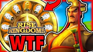 Liu Che Wheel of Fortune BLESSES ME After PAINFUL Spins in Rise of Kingdoms [upl. by Marb]