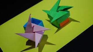 origami star box Tomoko Fuse [upl. by Ellsworth]