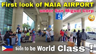 First Look of NAIA Terminal 3 under San Miguel  Soon to be World Class Airport  Sept 17  2024 [upl. by Maiah]