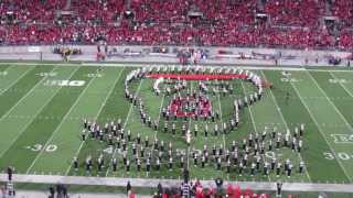 Ohio State Marching Band Hollywood Blockbusters Halftime Show 10 26 2013 OSU vs Penn State [upl. by Dranyer670]