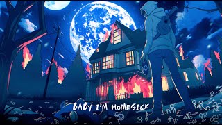 BoyWithUke  Homesick Lyric Video [upl. by Ariait]