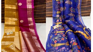 WhatsApp 8446603061pure handmade banarasi kora silk sarees [upl. by Hedley815]