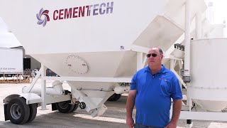 Cemen Tech Silo Walkaround Operating Filling and Cement Operations [upl. by Aan]