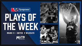 Melbourne United Plays of the week  Round 11 v Wildcats [upl. by Thomas]