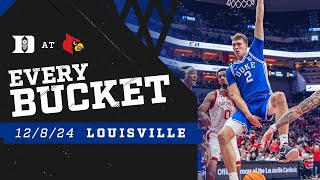 Duke 76 Louisville 65  Every Bucket 12824 [upl. by Uy]