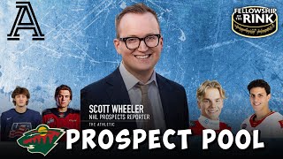 Scott Wheeler Interview  Minnesota Wild Prospect Pool  NHL Draft Buium Kiviharju Heidt Stramel [upl. by Aciamaj818]