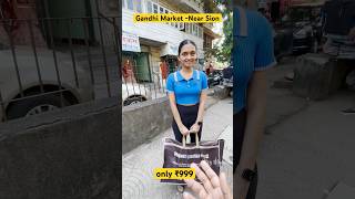 Gandhi market mumbai latest and cheapest lehenga 999 lehenga wedding shorts [upl. by Waterer]