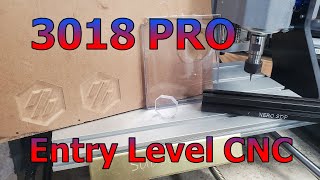 3018 PRO CNC  Beginner CNC First Look [upl. by Bethezel]