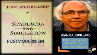 JEAN BAUDRILLARD  SIMULACRA AND SIMULATION  POSTMODERNISM  IN HINDI [upl. by Arihsat]