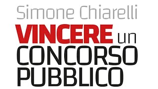 Simone Chiarelli legge VINCERE UN CONCORSO PUBBLICO [upl. by Eehsar]