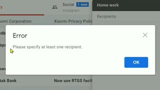 Please Specify At Least One Recipient Gmail How To Fix [upl. by Drawets]