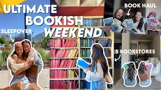 Ultimate bookish weekend 5 bookstores 2 book hauls and 50 minutes of chaos [upl. by Elolcin631]