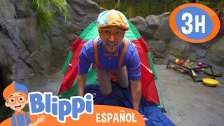 Blippi Aprende en el Museo de los Niños  Blippi Español  Videos educativos para niños [upl. by Armallas]