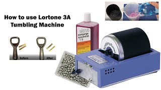 Lortone 3A Tumbler Polishing Machine Polishing Jewelry How to use Lortone 3A [upl. by Aicinat]