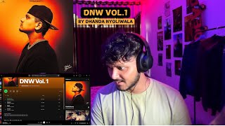 KNIFE BROWS REACTION  DNW VOL1  DHANDA NEW EP  desihiphop dhandanyoliwala haryanvihiphop [upl. by Anahcra128]