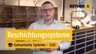 Galvanische Systeme ZinkNickel ZnNi – REYHER Videoschulung Beschichtungssysteme [upl. by Ara]