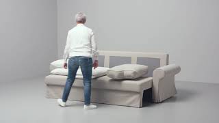 How to set up IKEA sofa bed Vretstorp [upl. by Nosyarg]