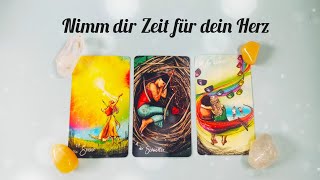 Nimm dir Zeit für dein Herz❤Liebe will zu dir🌹❤‼️ orakel tarot seelenverbindung liebe [upl. by Ettie888]