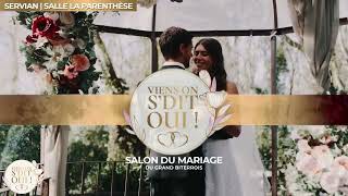 Vidéo Salon du Mariage Viens on sdit Oui 2024 [upl. by Nerej]