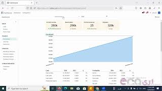 Odoo Dashboard لوحات البيانات من أودو odoo OdooERP odoosales dashboard [upl. by Brazee51]