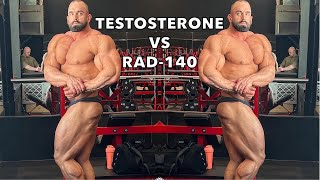 ANABOLIC STEROIDS VS SARMS  EP 1Testosterone VS Rad 140 [upl. by Yud]