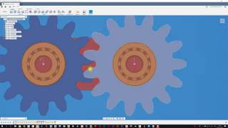 FUSION 360 38 PAR DE ENGRANAJES RECTOS [upl. by Philpot]